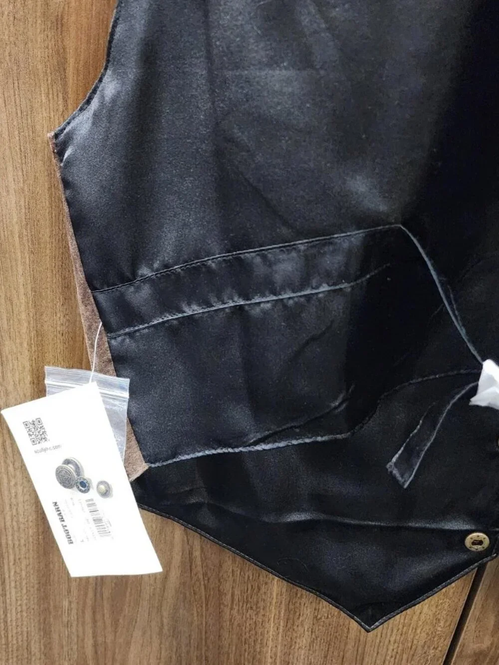 Scully leather vest - Picture 5 of 6